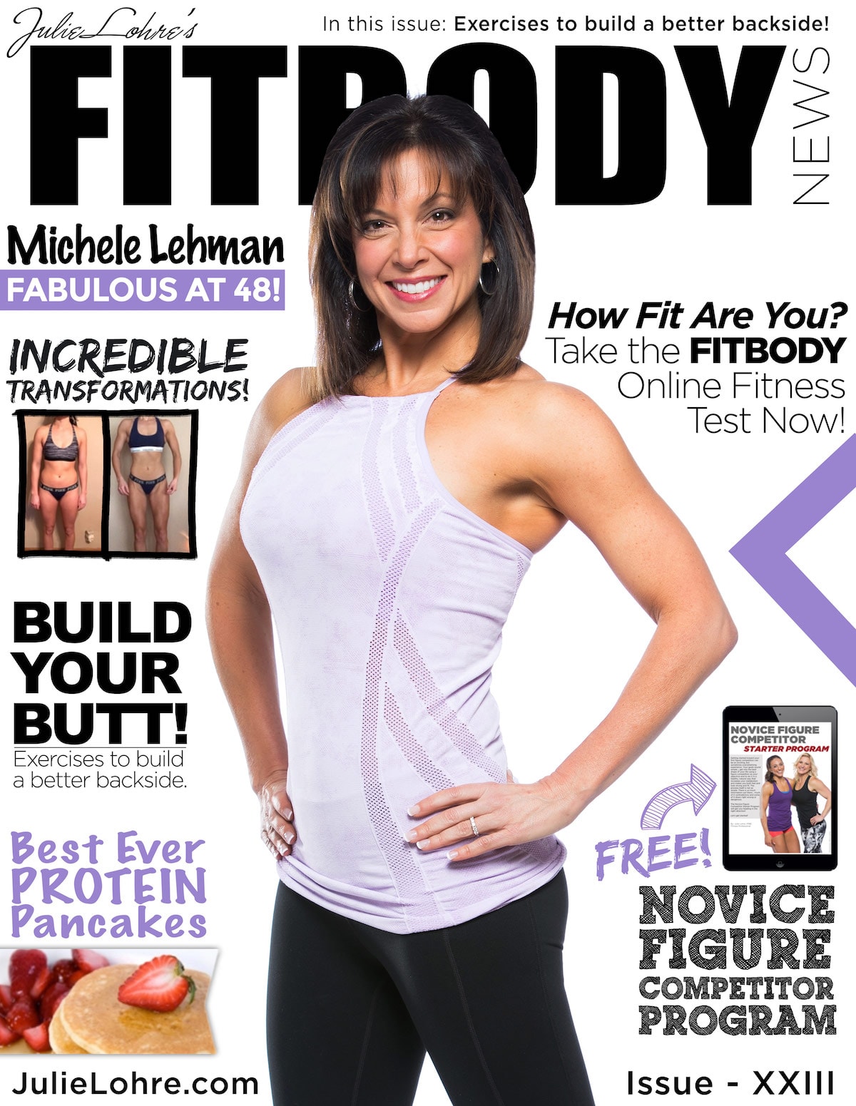 Fit body News Magazine XXIII Michele Lehman
