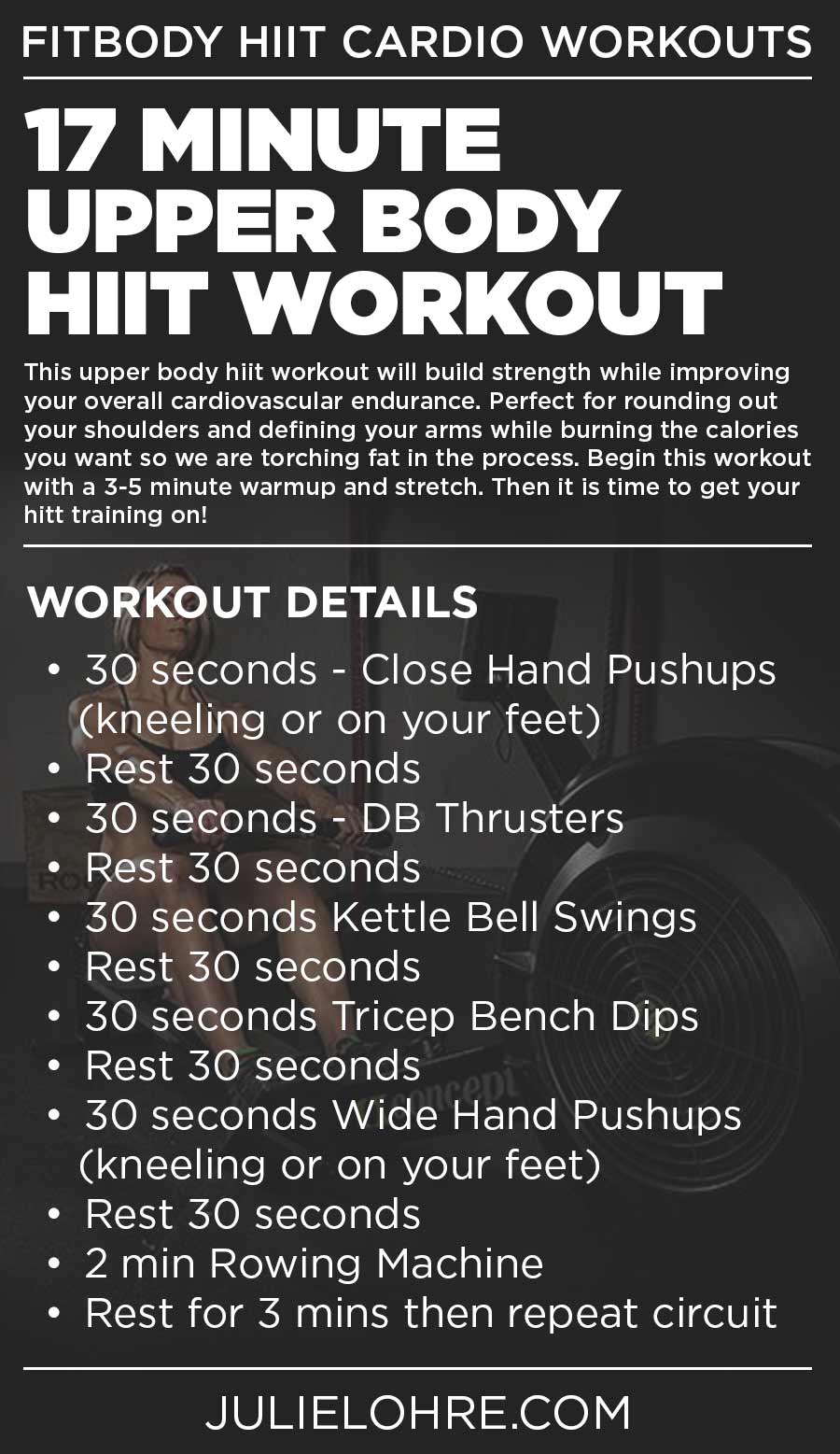 HIIT Workout For Upper Body