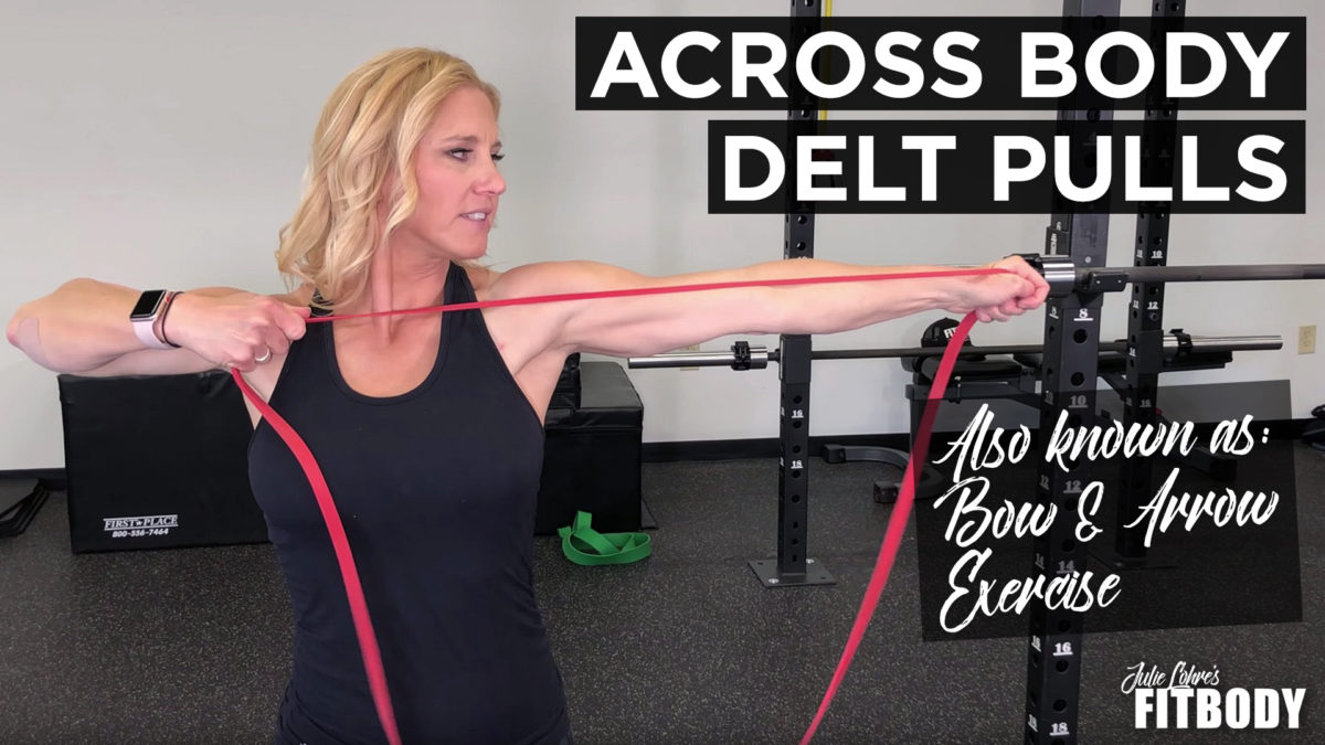 Bow And Arrow Exercise - Across Body Delt Pulls