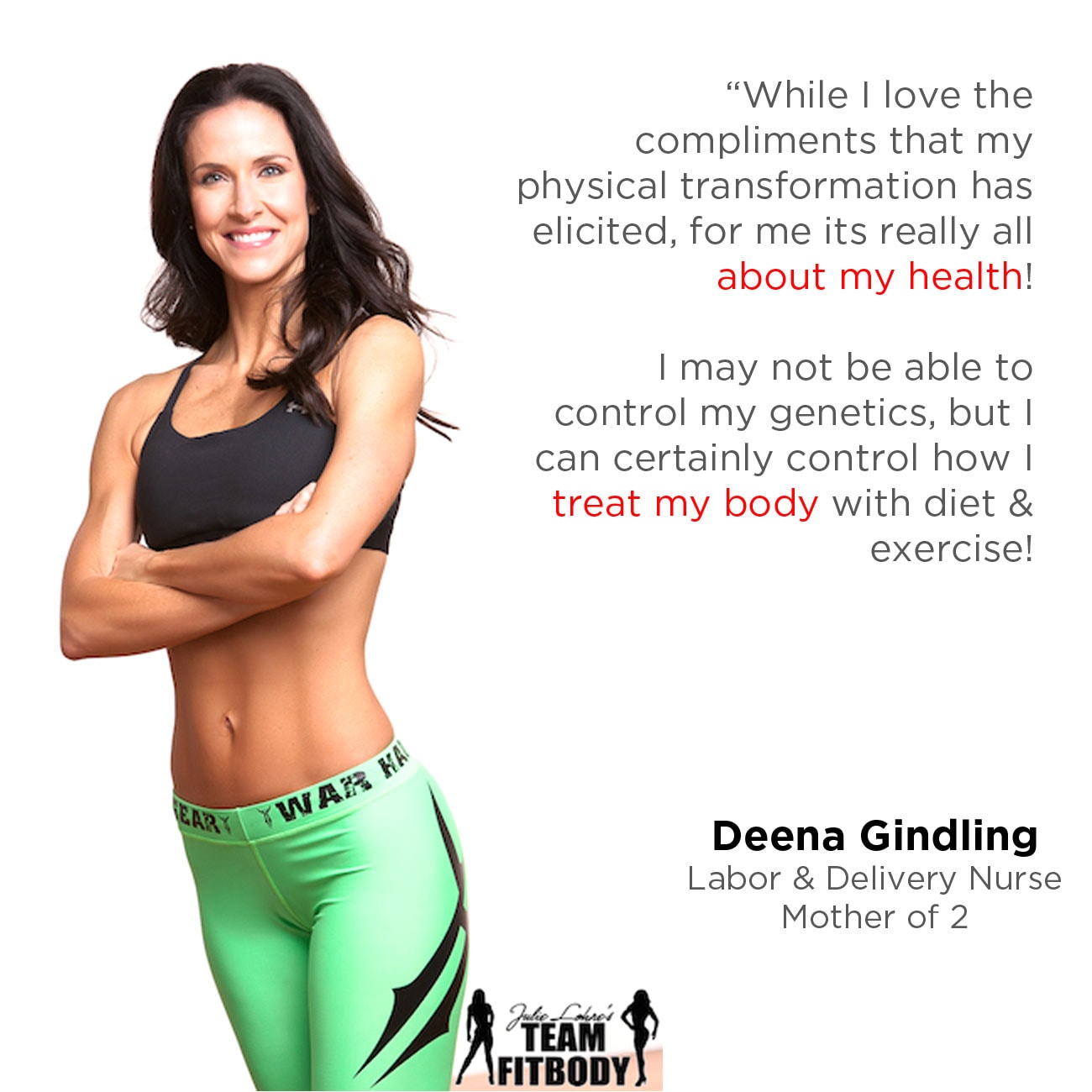 Fitness Motivation Deena Gindling