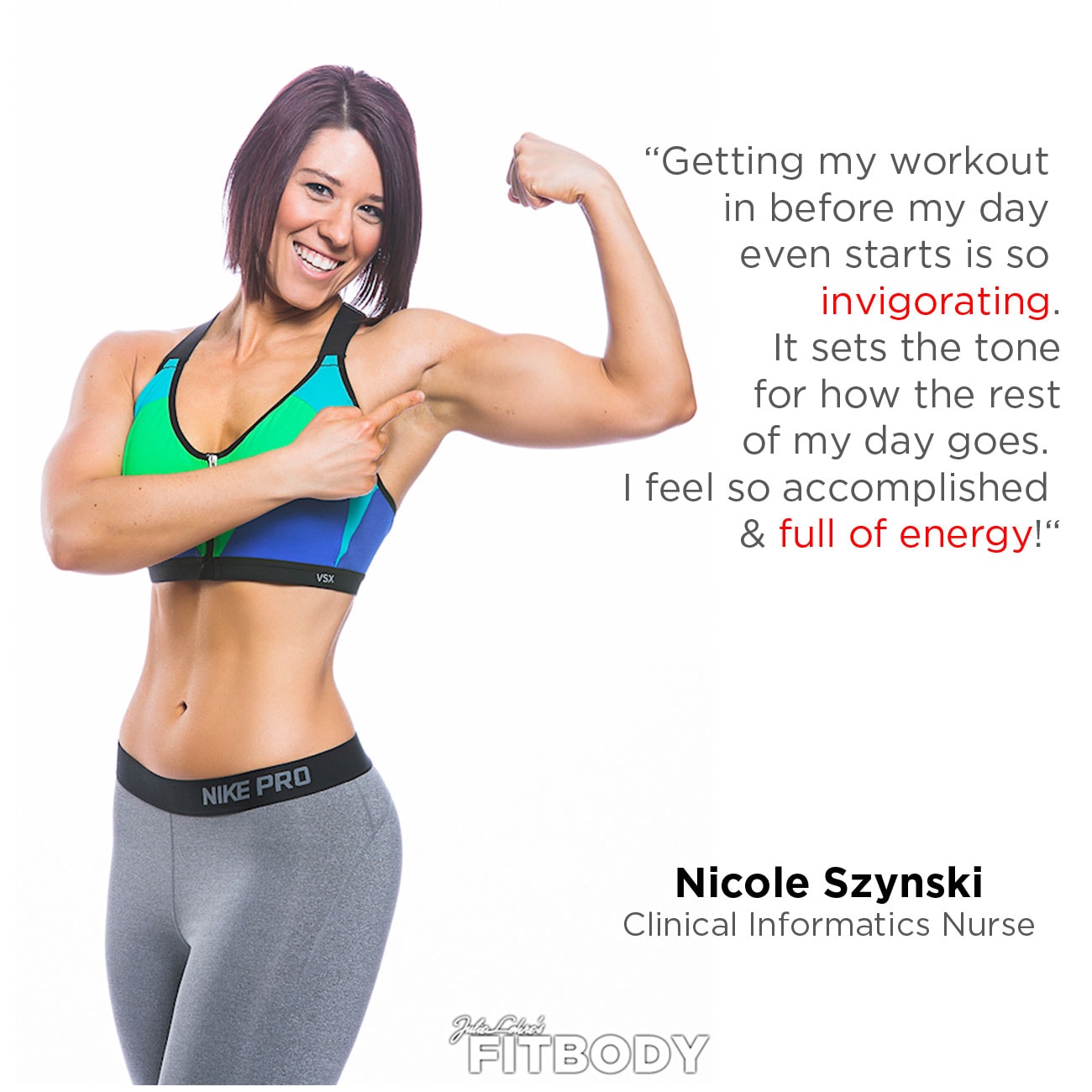Fitness Motivation Nicole Szynski