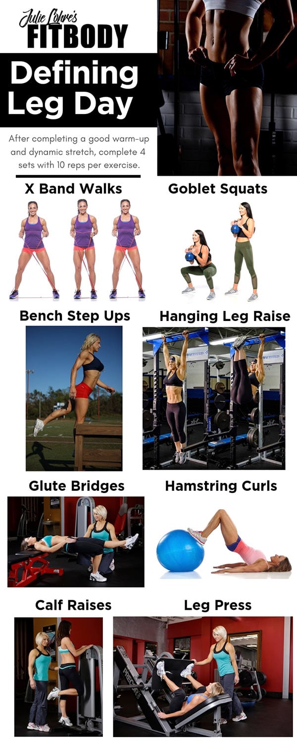 Fitness Competitor Leg Day Workout