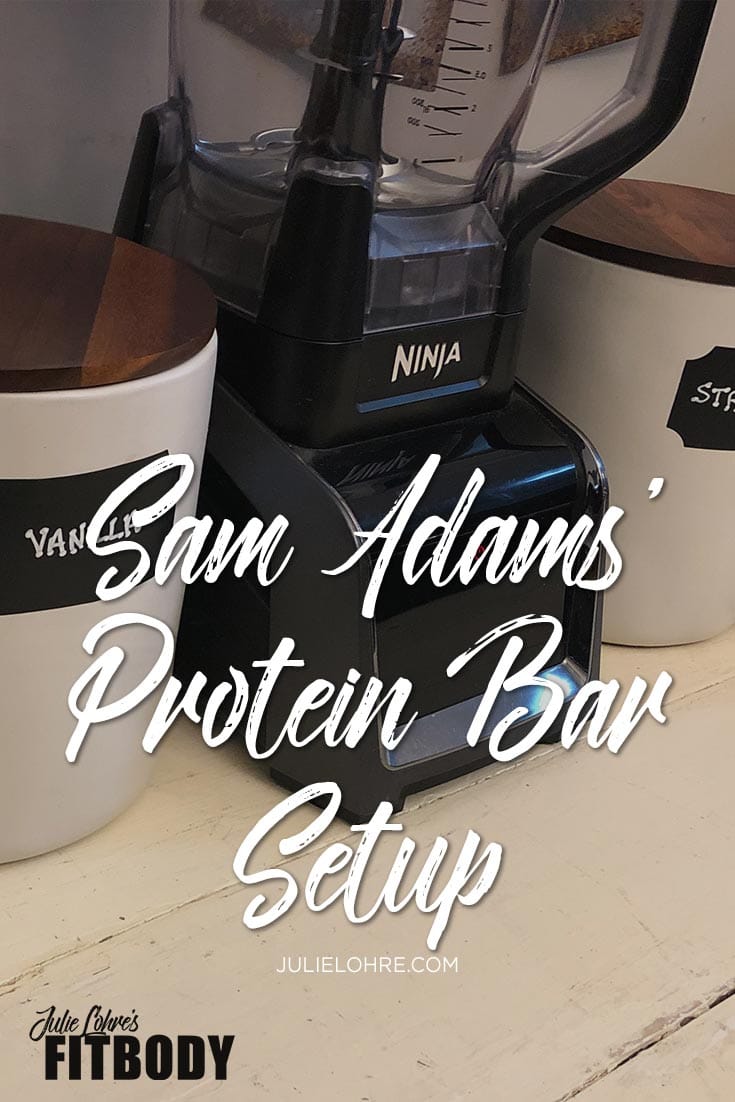 Home Protein Bar Setup