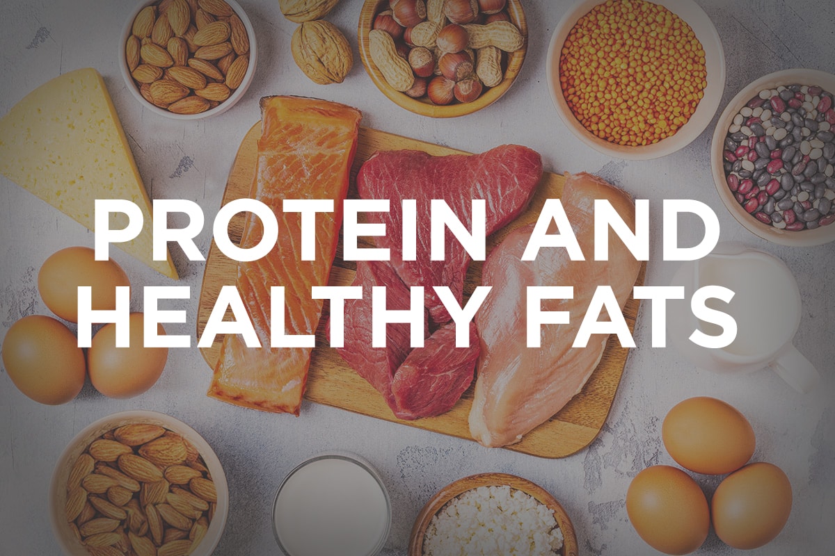 Protein and Healthy Fats