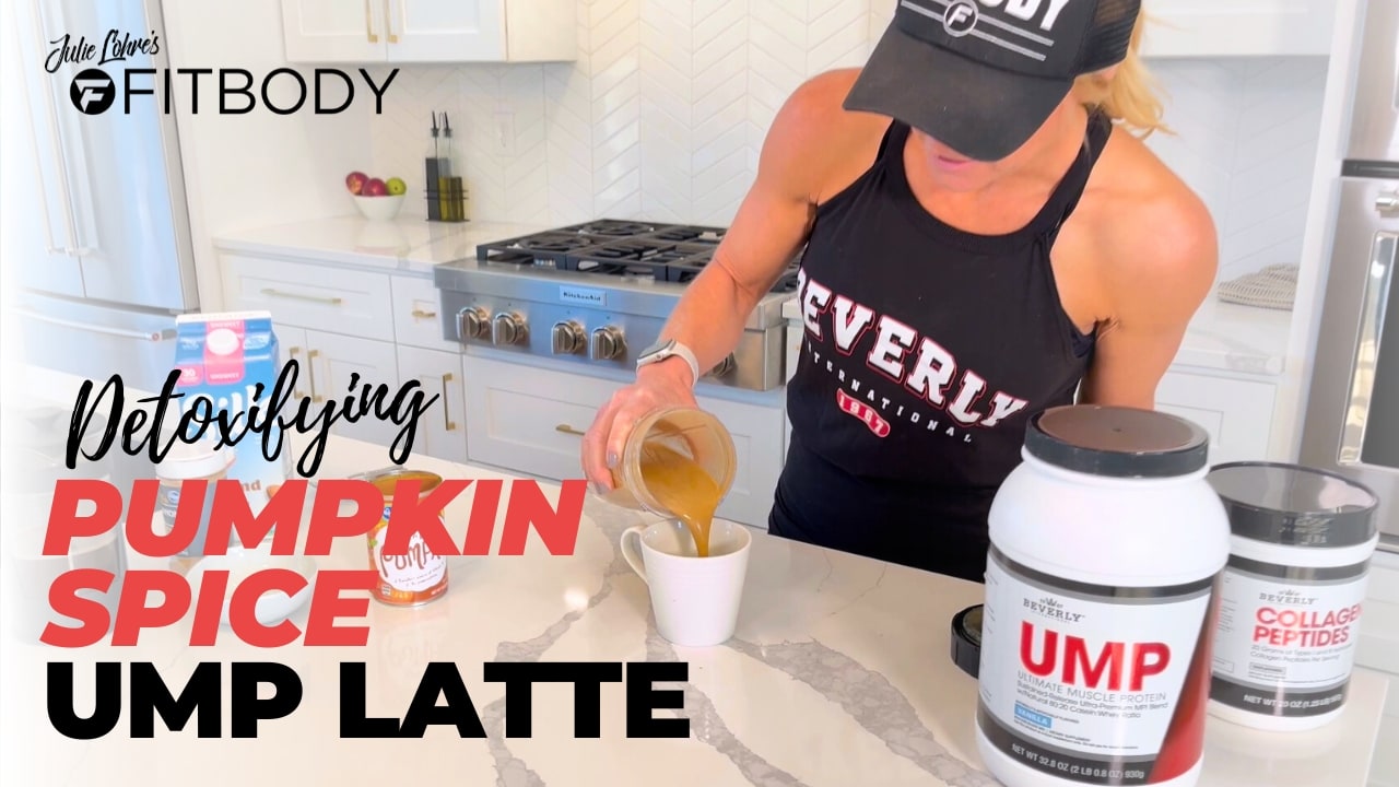 Detoxifying Pumpkin Latte with Ultimate Muscle Protein